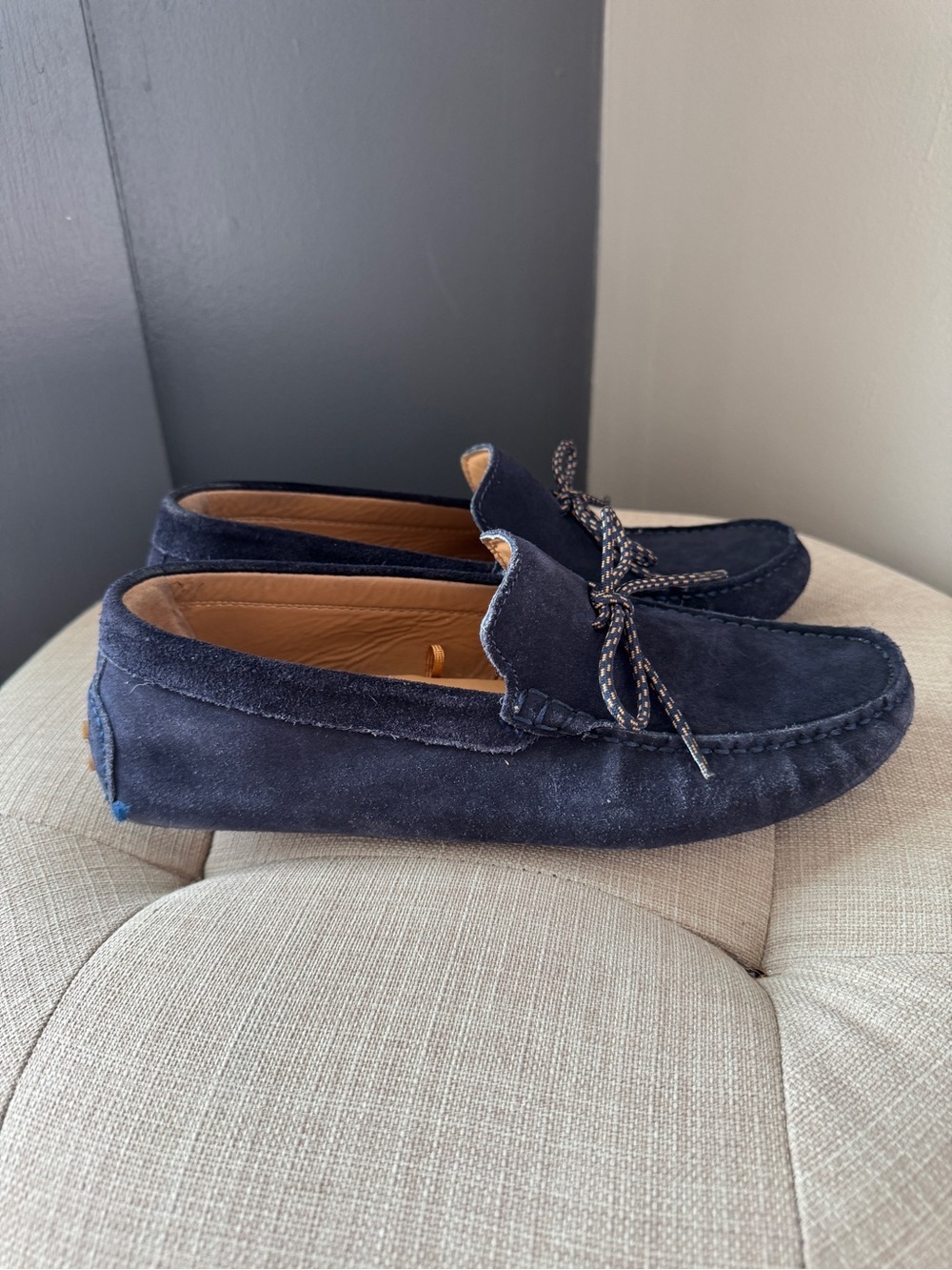 Zara Men's Split Suede Moccasins
Size 8-8.5 EU 41